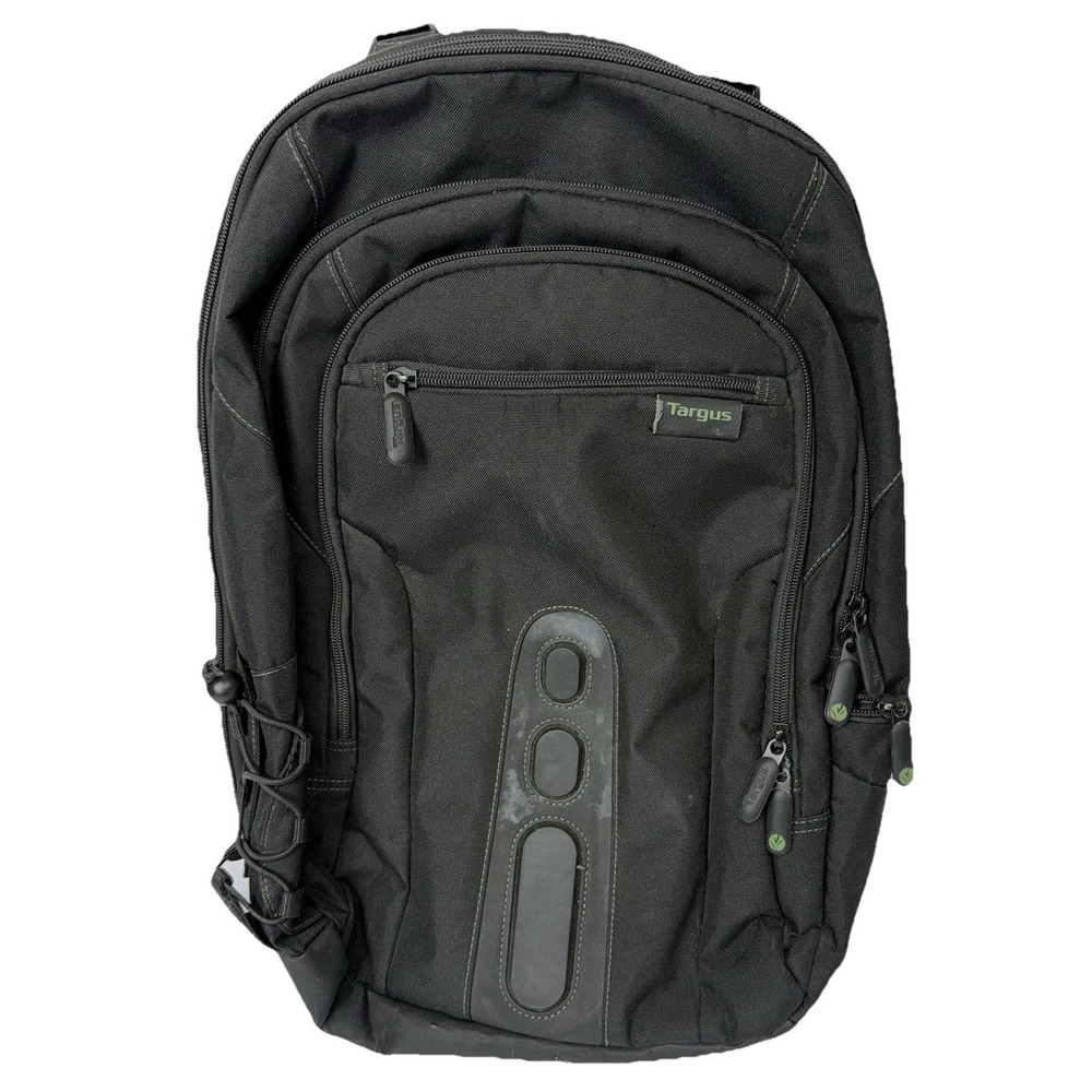 TARGUS Backpack Laptop Bag Ecosmart EcoSpruce Black 18" Rucksack